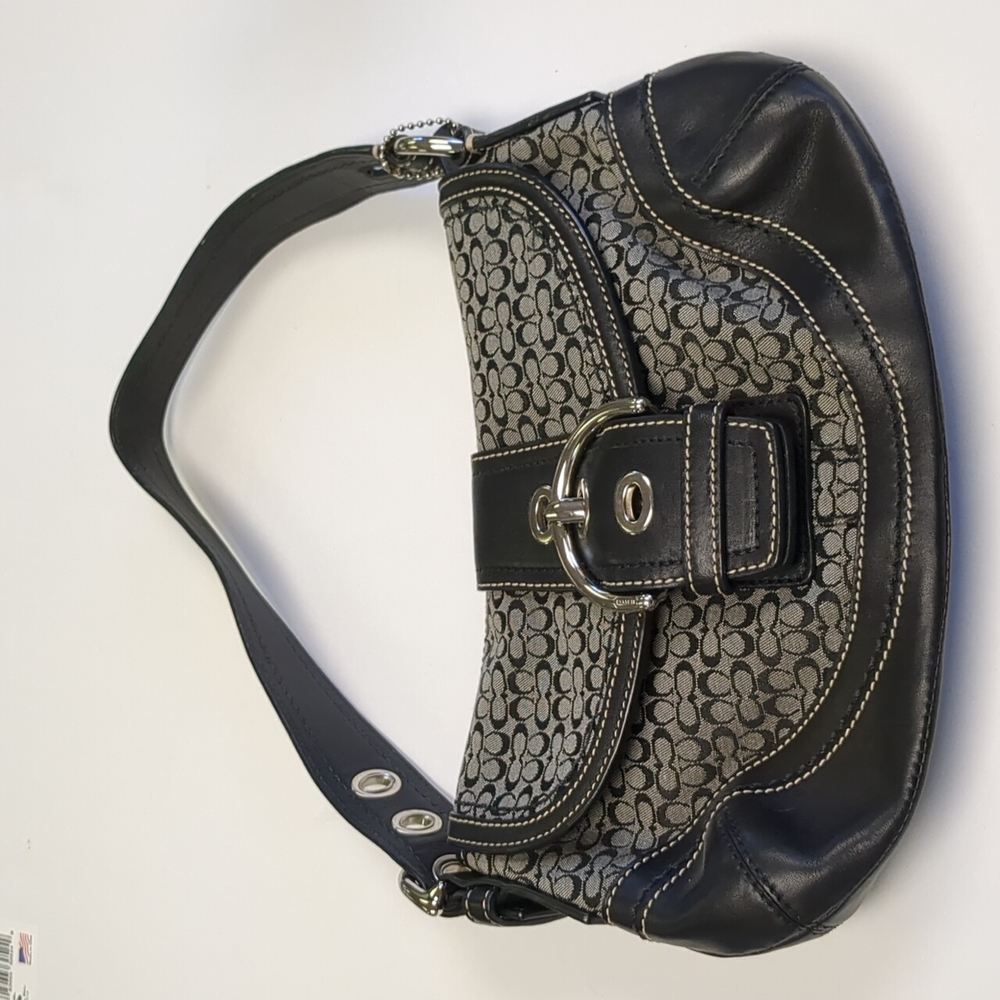 Coach purse satchel black